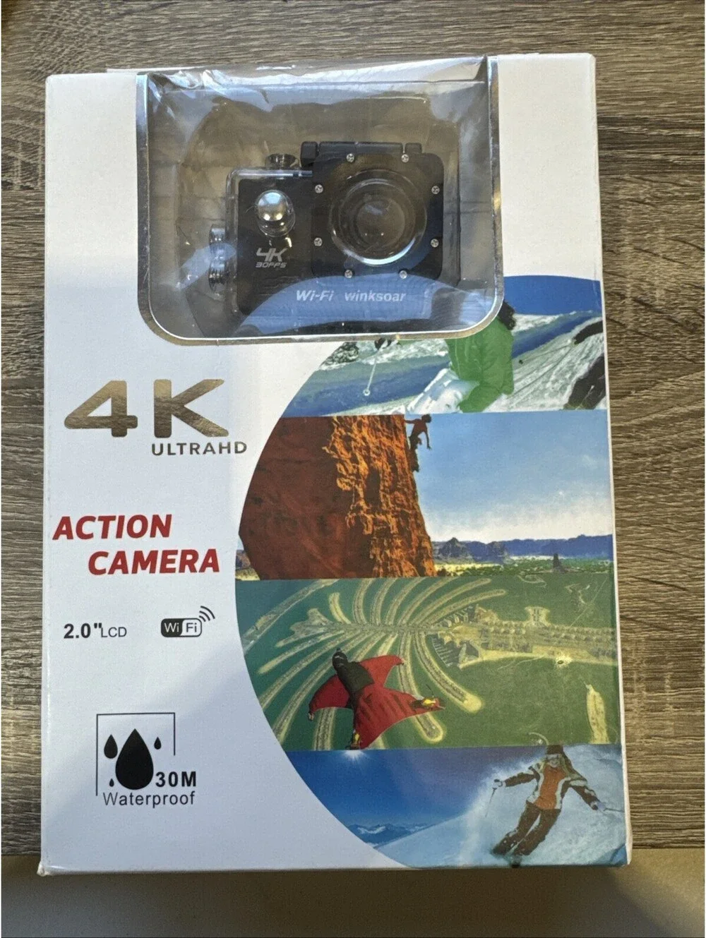 Ultra HD 4K WIFI Sports Action Camera Waterproof 2.0